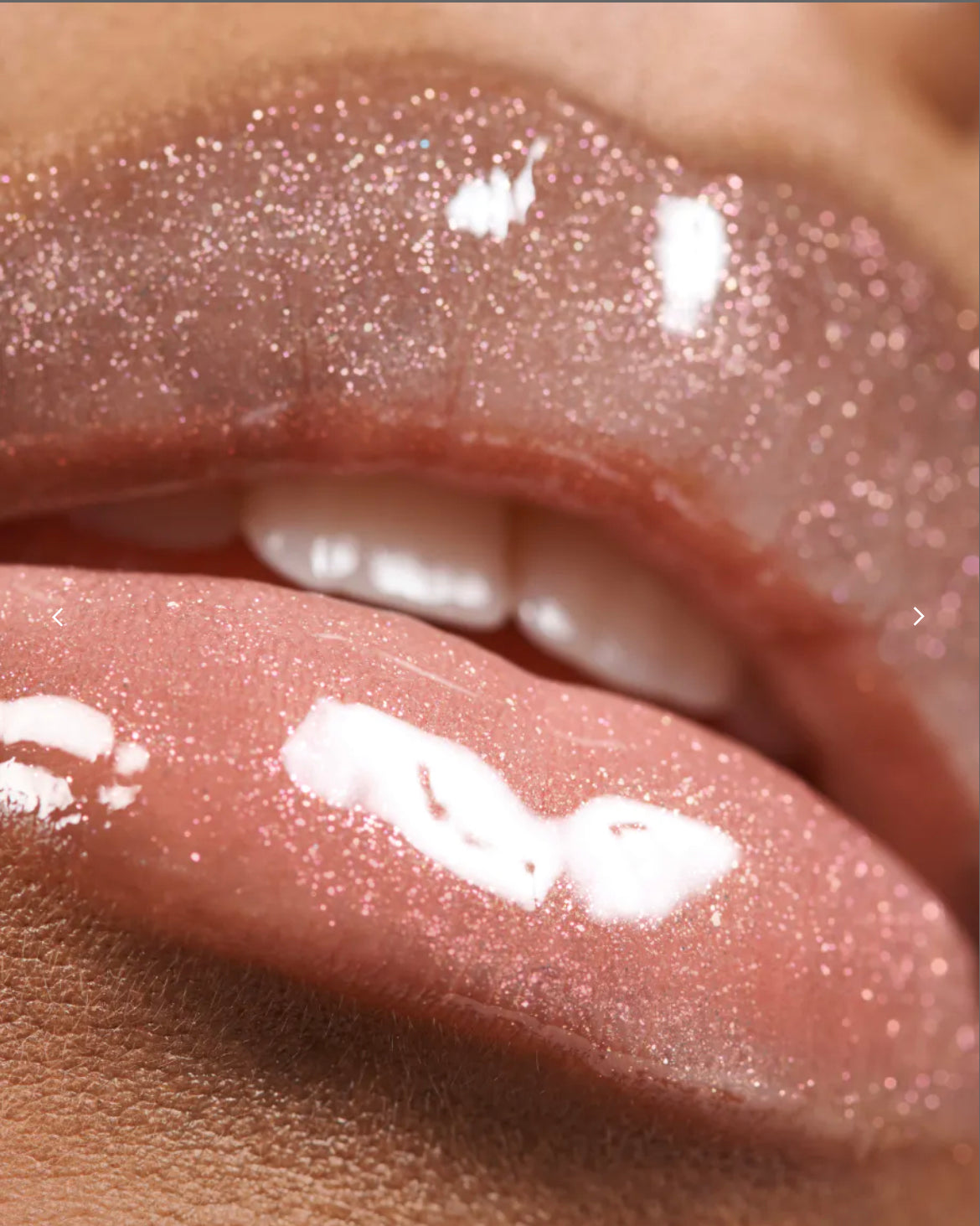 HoneyGlow Plumping Lip Oil w/ Honey, Vitamin C, Hyaluronic Acid, CoQ10 • Non-Sticky High-Gloss Sparkle - All-Natural Plumping Lip Gloss