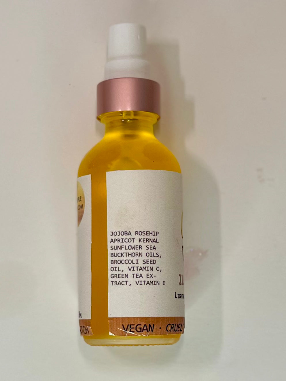 Glow Elixir Radiance Face Oil - Illuminate + Restore - lightweight daily oil for all skin types - Clean beauty