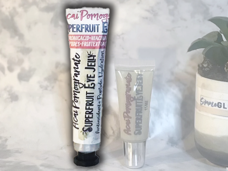 Acai-Pom peptide eye gel
