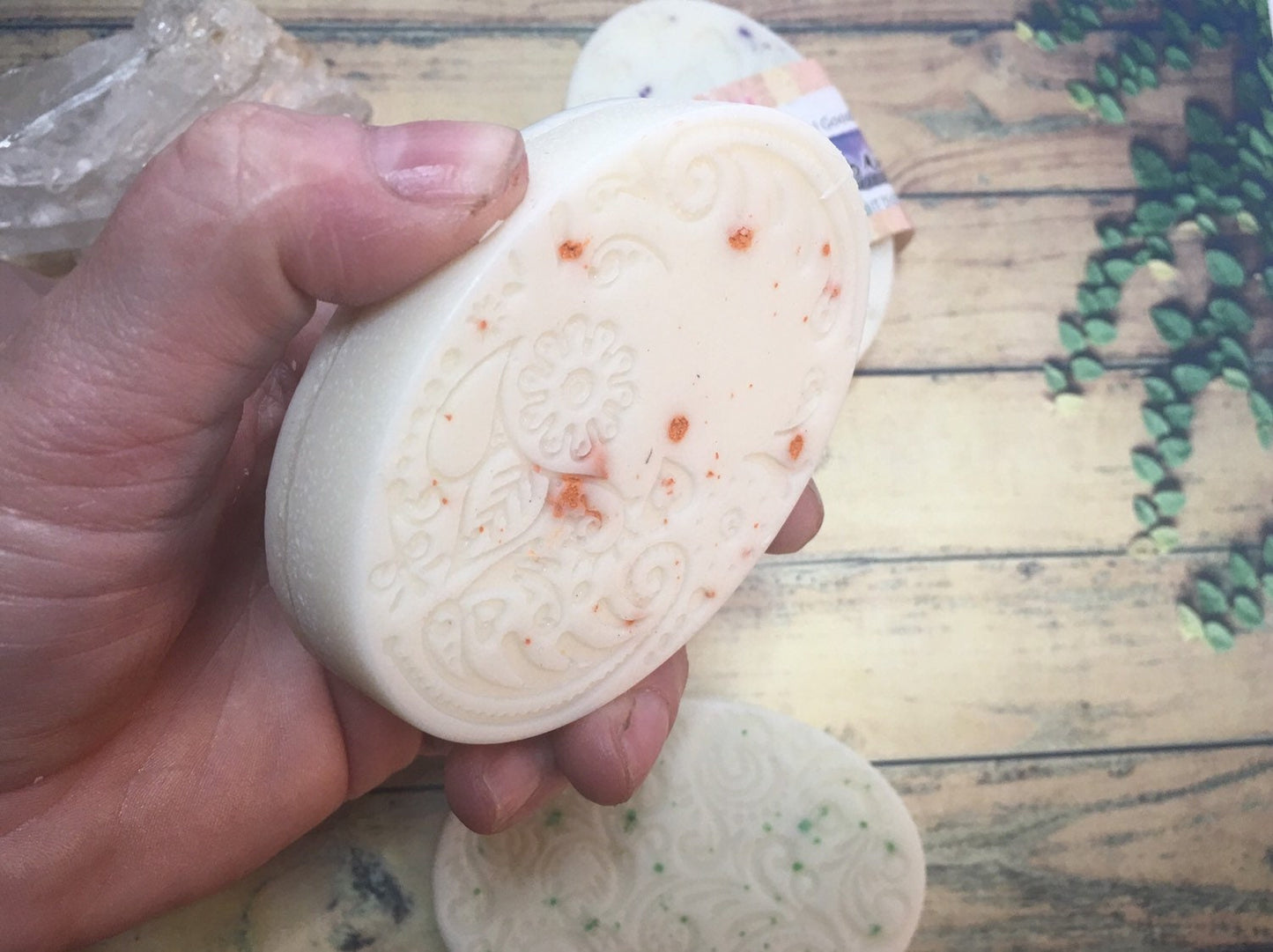 Nourishing Shampoo Bar- Goat's Milk, Shea Butter, Castor Oil | Custom-Scented - No Sulfates No Parabens- Zero-Waste Organic Natural Haircare