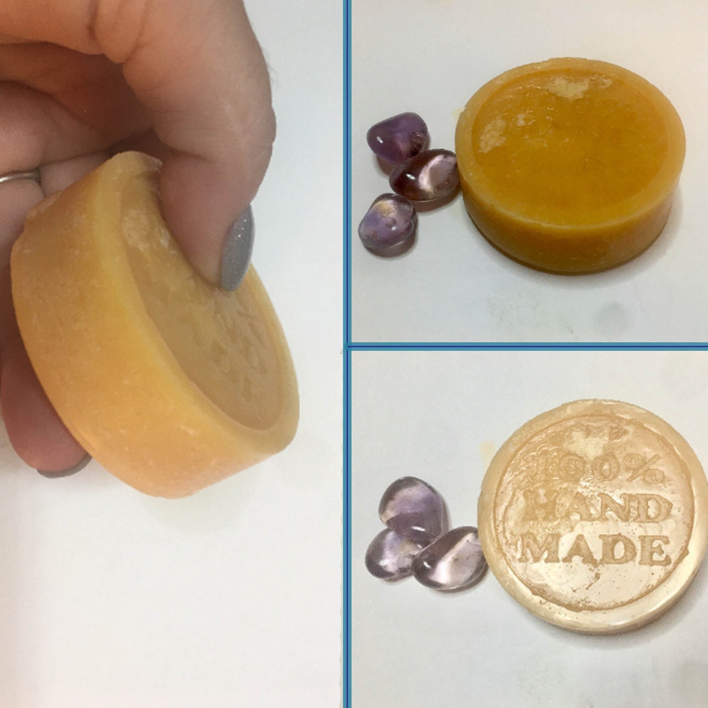 HoneySilk Conditioner Bar w/Vitamins, Bamboo, Panthenol - Organic, Custom Scents, Zero-Waste, No Sulfates, No Silicones
