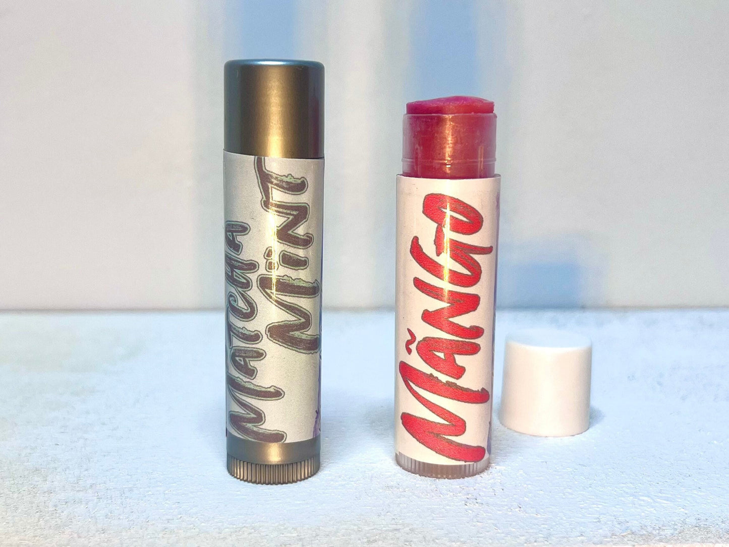Organic Lip Butter • Creamy Natural Lip Balm Moisturizer - Sweet Flavors • Coconut Oil, Shea Butter, Cocoa Butter