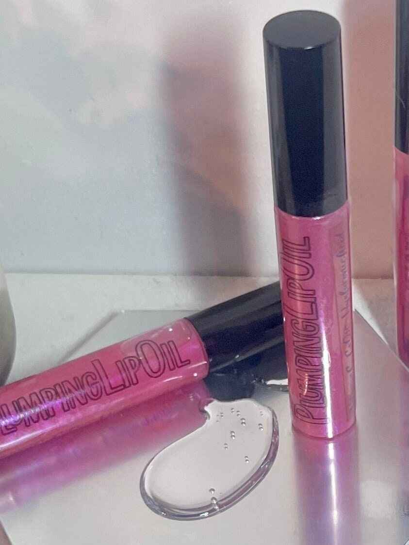 Razzle Plumping Lip Gloss - Vitamin C, HyA, CoQ10 • Sweet Berry, Natural Lip Plumping Gloss