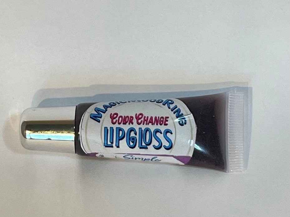 Mood Ring Color-Changing Lip Gloss- NonSticky High-Shine Lip Tint • All-Natural Lip Moisturizer & Color