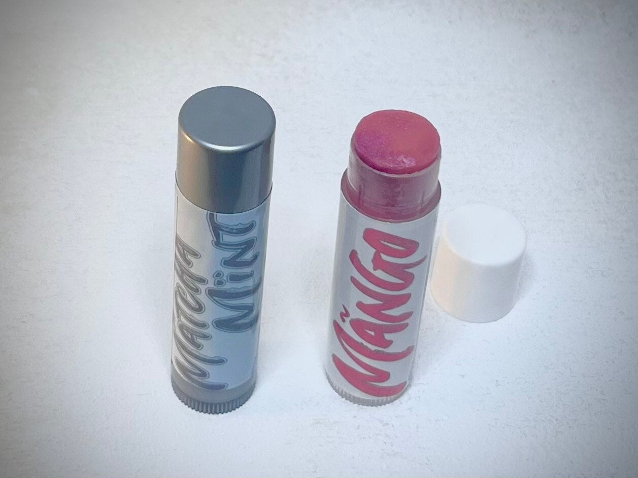 Organic Lip Butter • Creamy Natural Lip Balm Moisturizer - Sweet Flavors • Coconut Oil, Shea Butter, Cocoa Butter