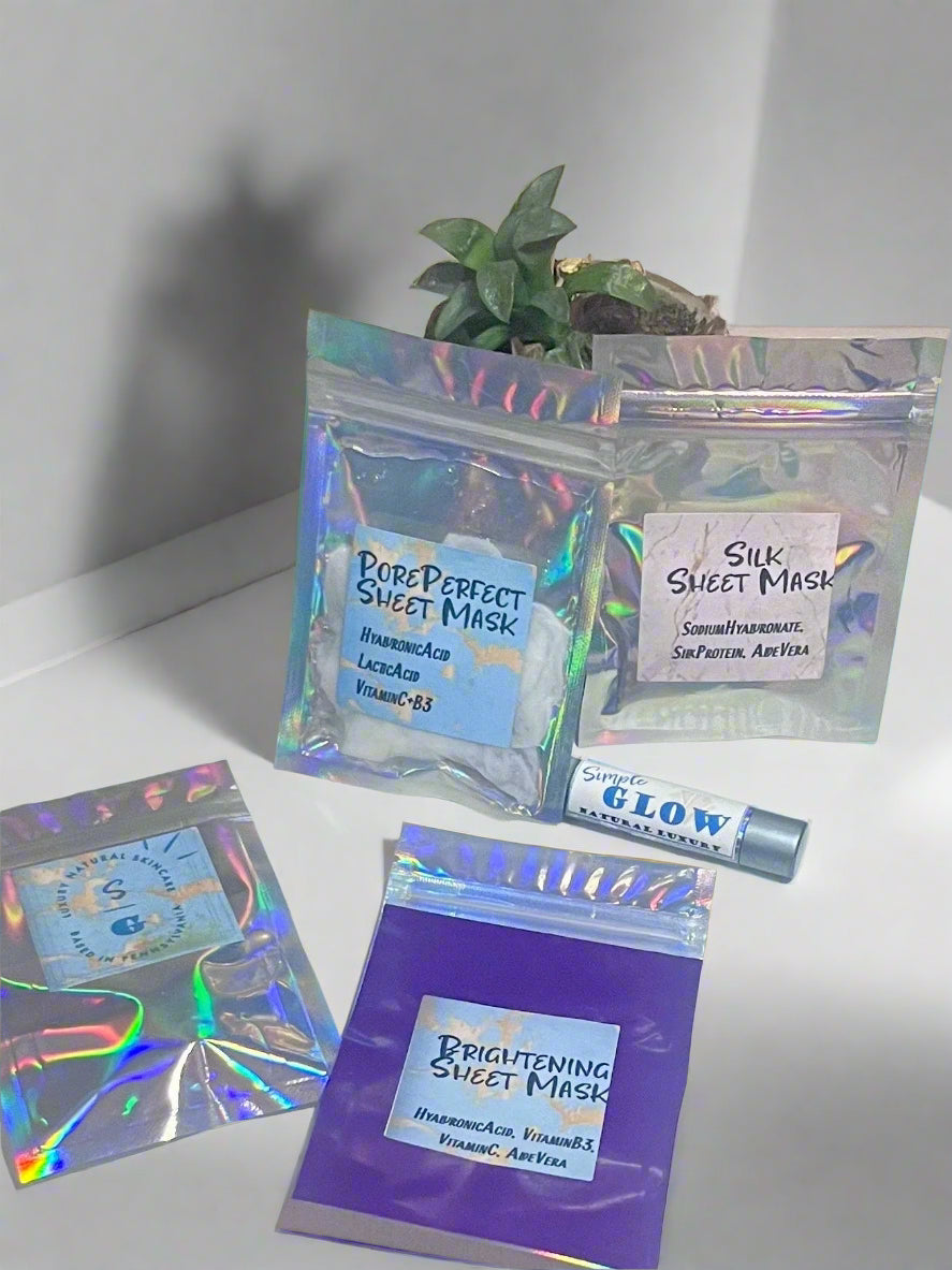 Simple Glow Sheet Masks