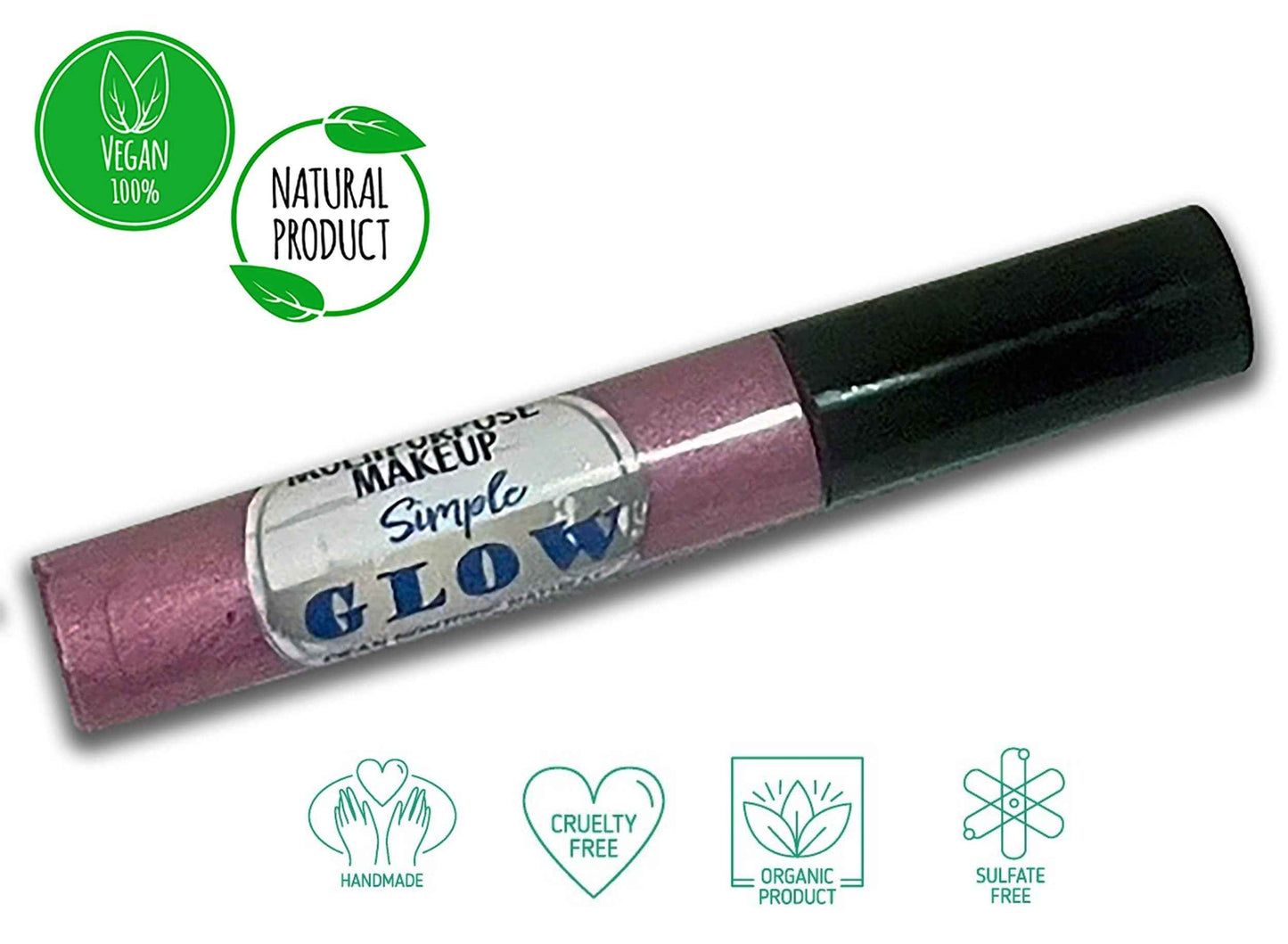 CopperRose ColorMousse- Lip, Cheek, Eye Multipurpose Makeup • Pore-Friendly Natural Makeup