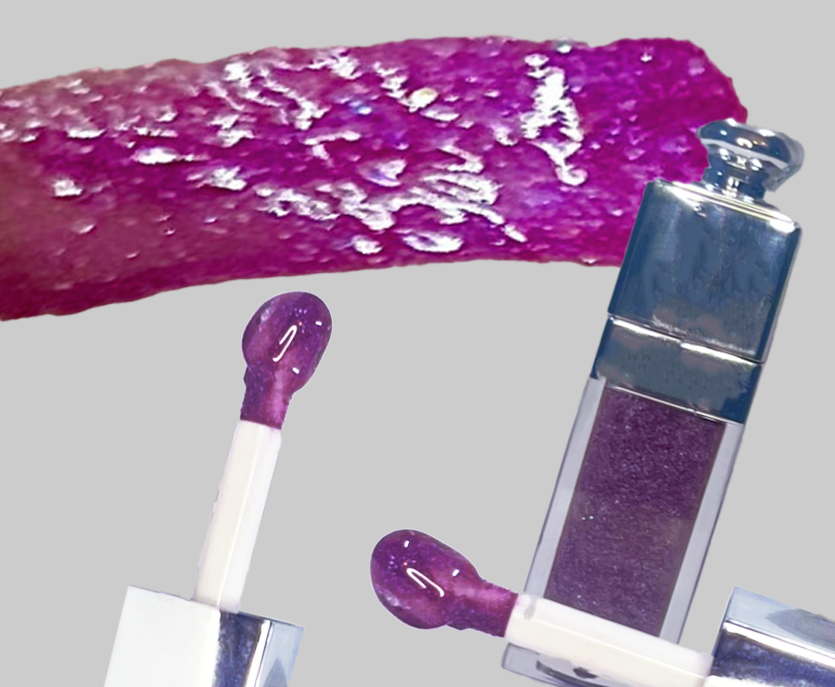 Razz Plumping Lip Gloss - Vitamin C, HyA, CoQ10 • Sweet Berry, Natural Lip Plumping Gloss - Simple Glow Skincare