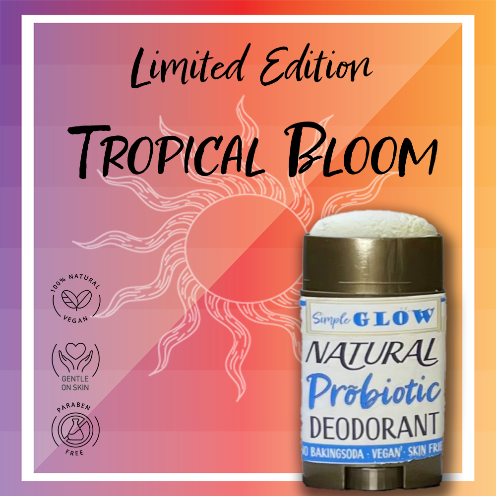 Natural Probiotic Deodorant w/Magnesium - Limited Edition SUMMER SCENTS - Sensitive Skin Formula • 2.5oz Organic Deodorant