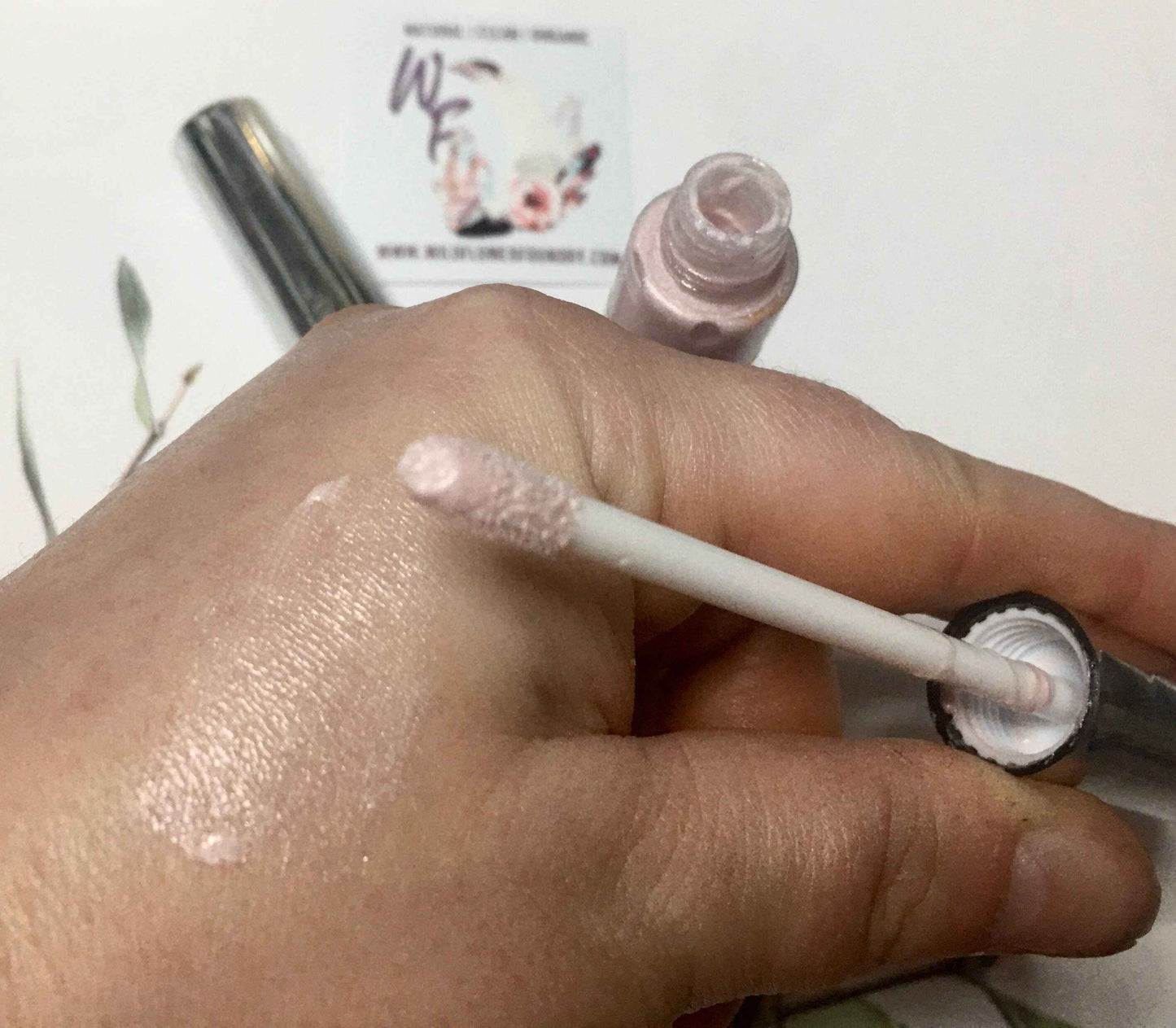 PearlPink Luminizing ColorGel - Natural Multipurpose Lip, Cheek, Eye Makeup, Highlight • Non-Toxic, Vegan, Pore-Friendly