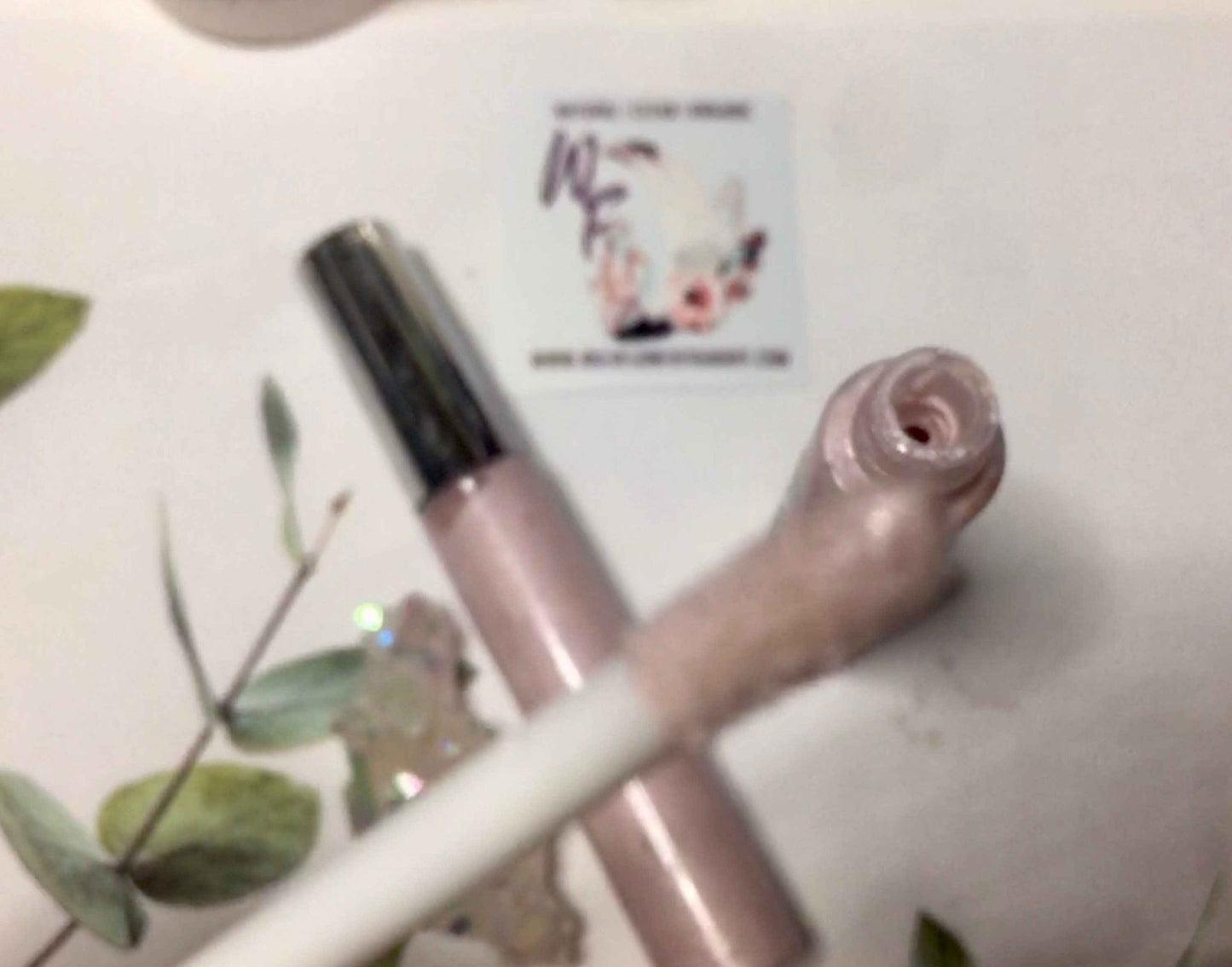 PearlPink Luminizing ColorGel - Natural Multipurpose Lip, Cheek, Eye Makeup, Highlight • Non-Toxic, Vegan, Pore-Friendly