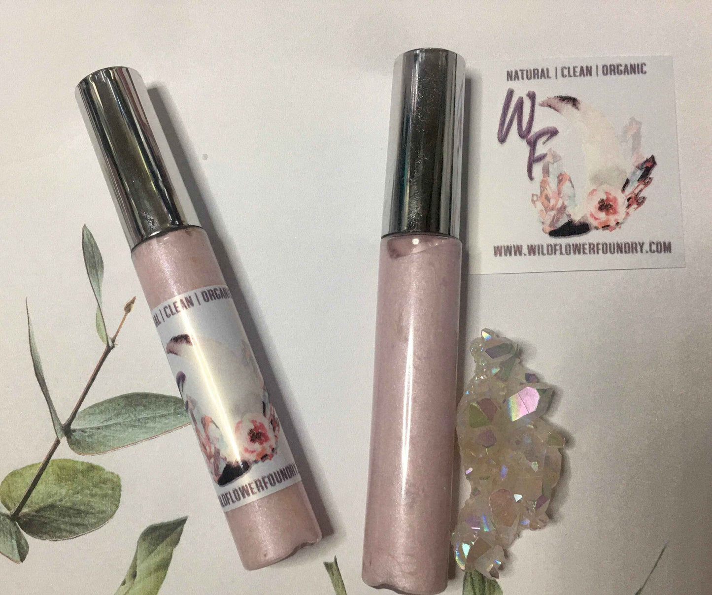 PearlPink Luminizing ColorGel - Natural Multipurpose Lip, Cheek, Eye Makeup, Highlight • Non-Toxic, Vegan, Pore-Friendly