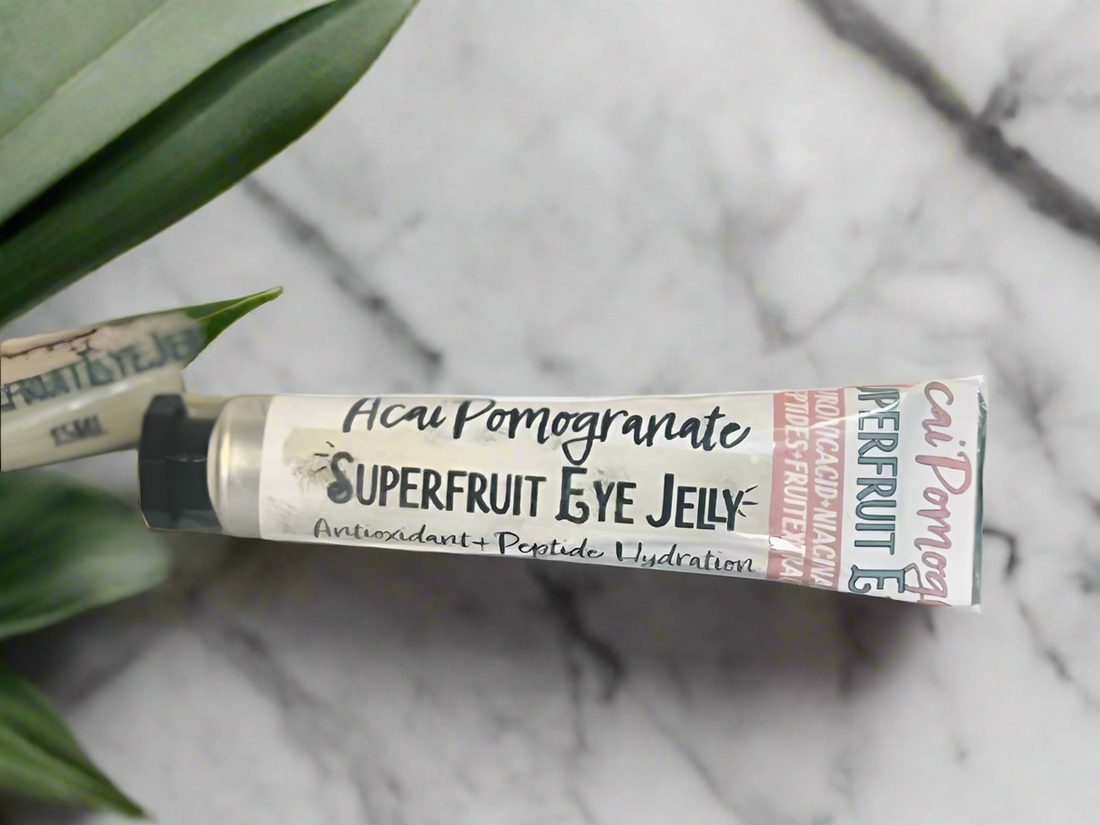 Acai-Pom Peptide Eye Gel Ingredient Deep Dive - Simple Glow Skincare