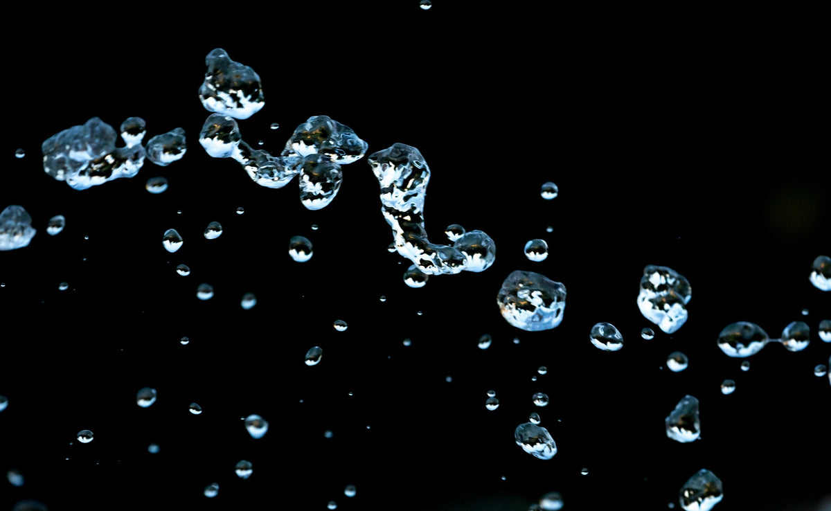 Water droplets for Simple Glow Skincare