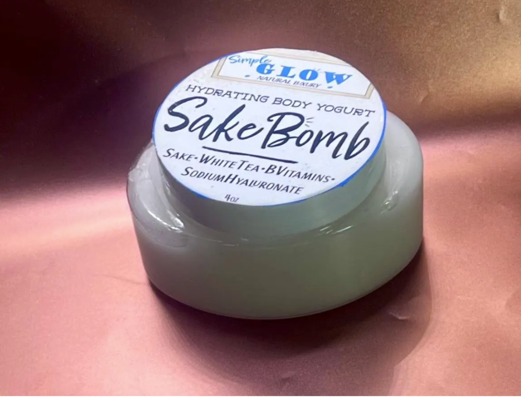 SakeBomb Body Yogurt • Anti-Aging Toning Moisturizer - Fast-Absorbing Nutrients to Balance, Tone, Protect, Hydrate Skin
