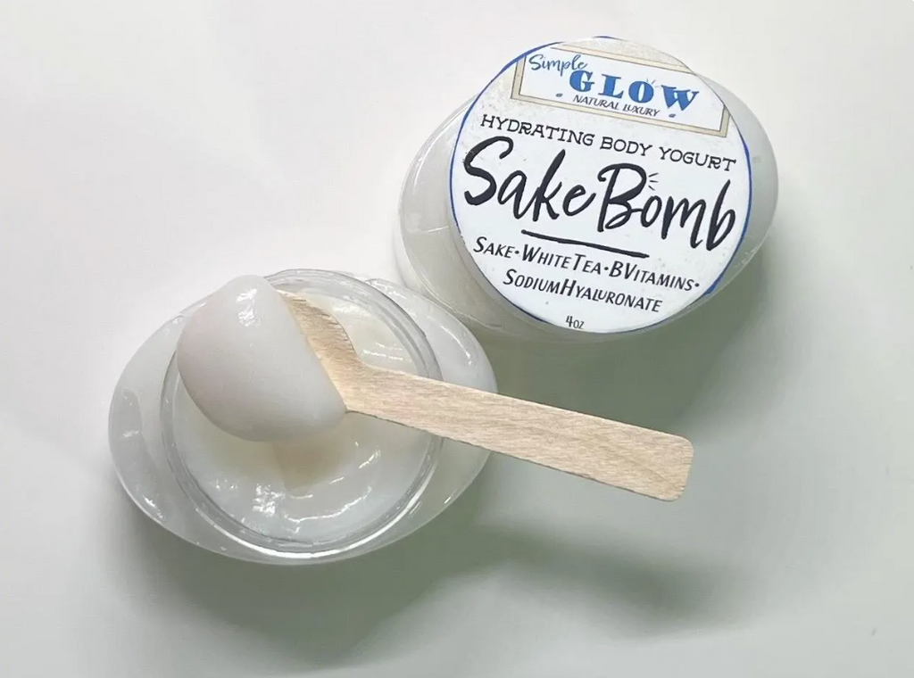SakeBomb Body Yogurt • Anti-Aging Toning Moisturizer - Fast-Absorbing Nutrients to Balance, Tone, Protect, Hydrate Skin