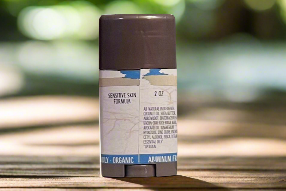 Natural Probiotic Deodorant with Magnesium + Zinc - Organic 2.5oz Deodorant