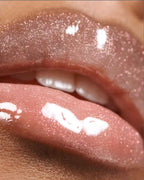 HoneyGlow Plumping Lip Oil w/Honey, Vitamin C, Hyaluronic Acid, CoQ10 • Non-Sticky High-Gloss Sparkle