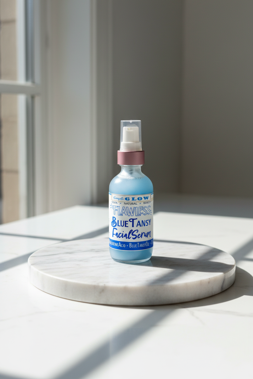 Simple Glow Blue Tansy Serum for sensitive skin