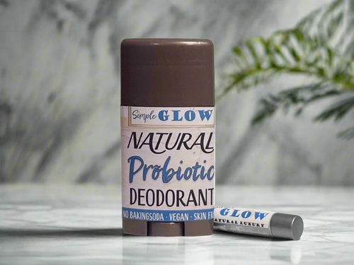 Natural Probiotic Deodorant with Magnesium + Zinc - Organic 2.5oz Deodorant