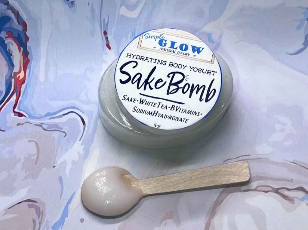 SakeBomb Body Yogurt • Anti-Aging Toning Moisturizer - Fast-Absorbing Nutrients to Balance, Tone, Protect, Hydrate Skin