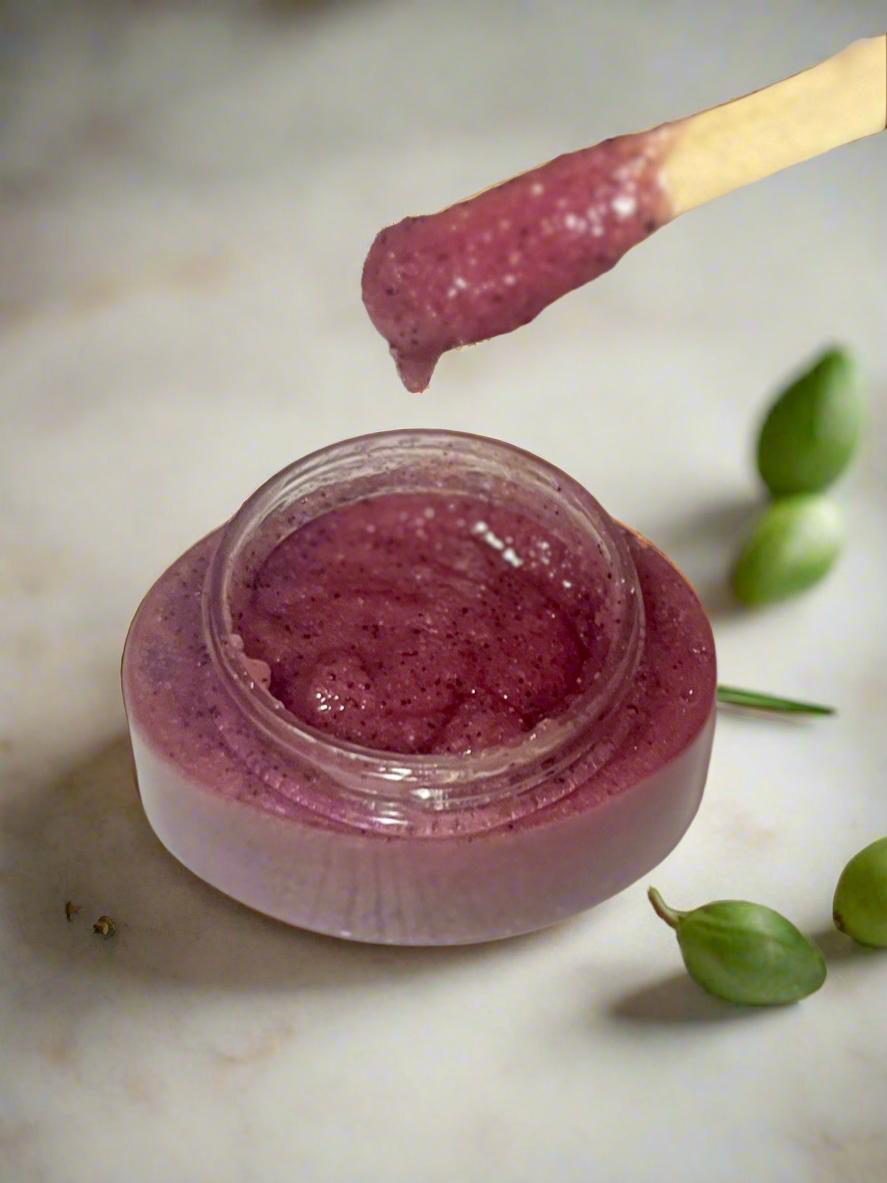 Glow BodyPolish Exfoliating Sugar Scrub - Fruit Extracts, AHA Fruit Acids, Coconut Milk to Cleanse, Exfoliate, Moisturize