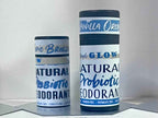 Natural Probiotic Deodorant + Magnesium, Zinc (small) - Strong, Sensitive Skin Formula | Organic Zero-Waste & Custom Scents