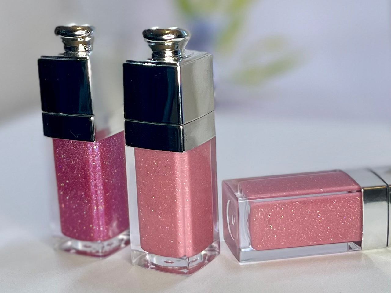 Sparkle Plumping Lip Gloss Bundle - SoftPink Shimmer & Razzle