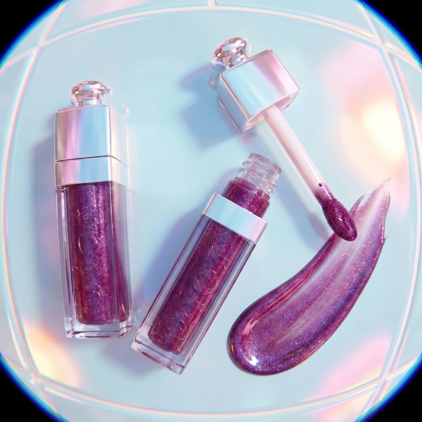 Razz Plumping Lip Gloss - Vitamin C, HyA, CoQ10 • Sweet Berry, Natural Lip Plumping Gloss