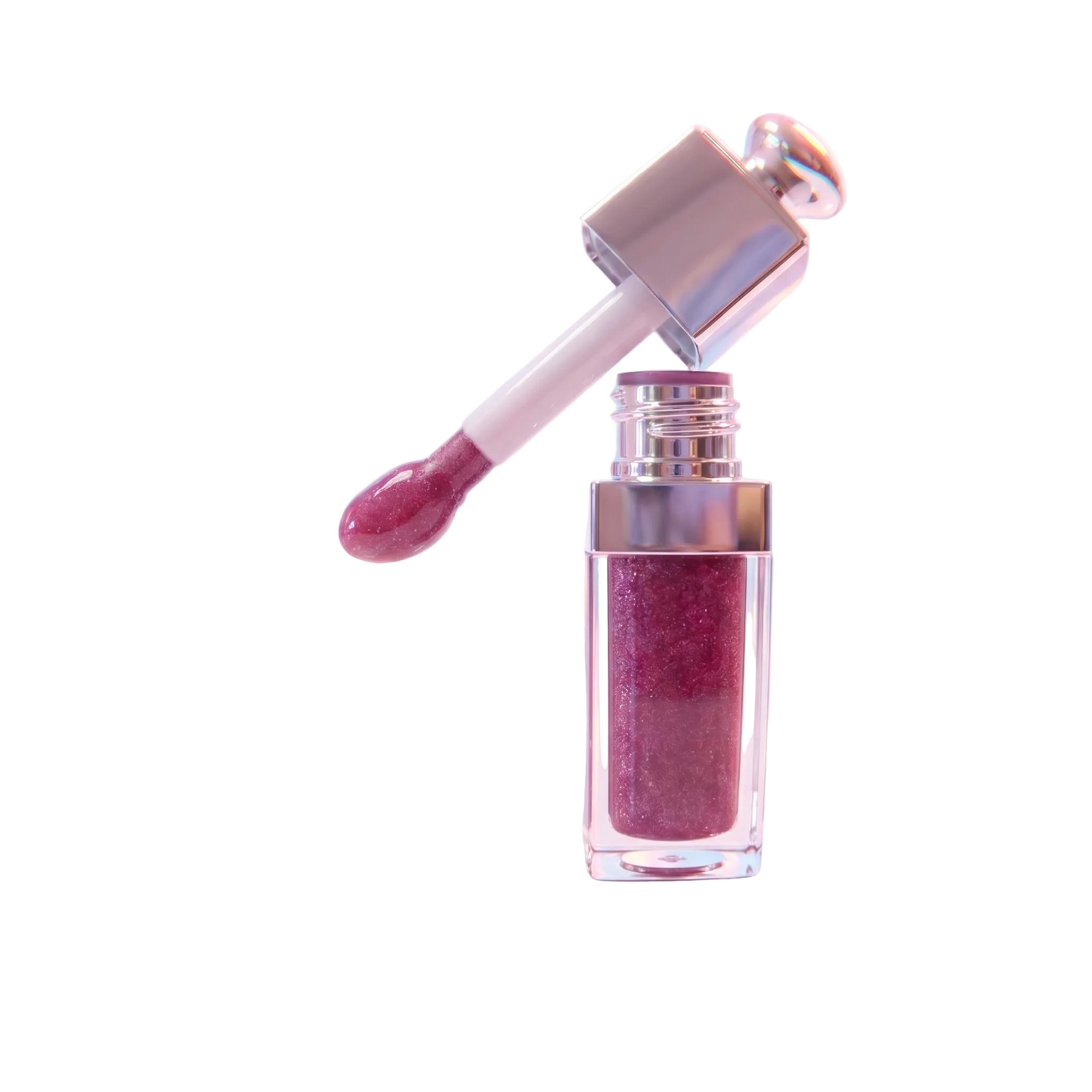 Razz Plumping Lip Gloss - Vitamin C, HyA, CoQ10 • Sweet Berry, Natural Lip Plumping Gloss