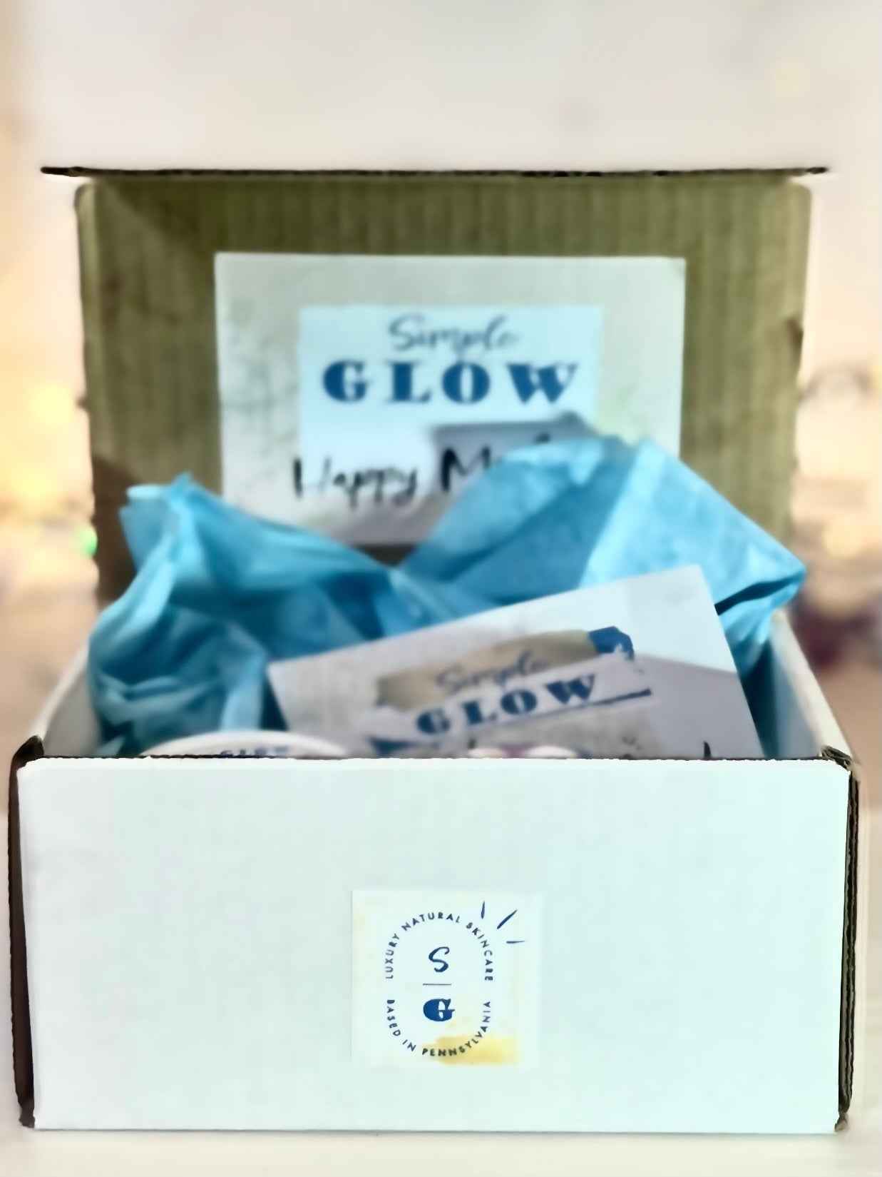 Body Butter & Body Polish Winter Skincare Duo - Natural, Clean Beauty Products | Gift Set Packaging