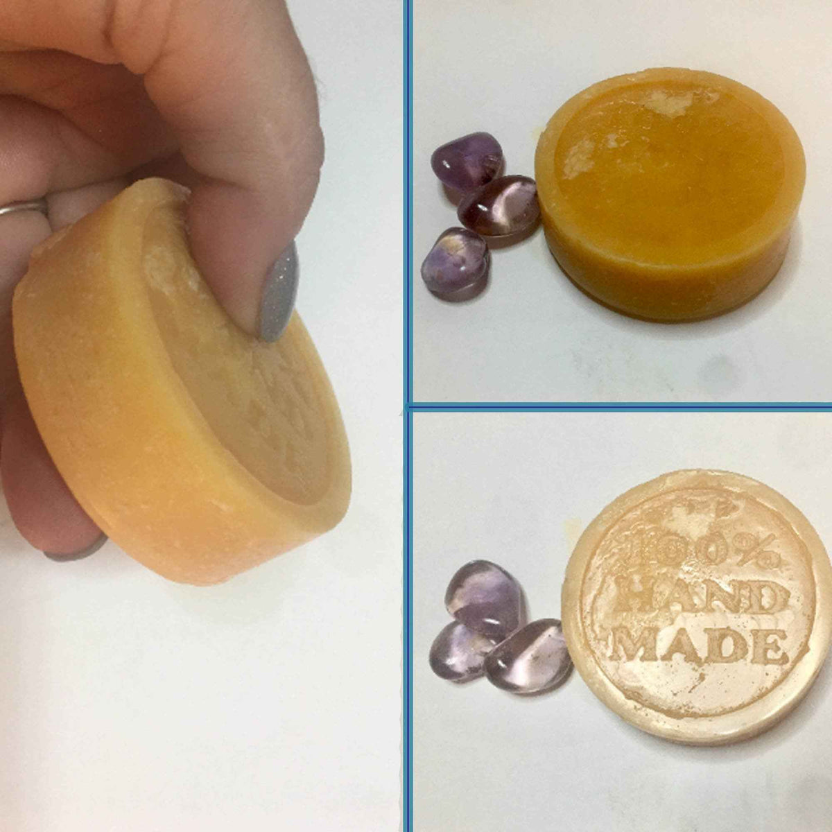 HoneySilk Conditioner Bar w/Vitamins, Bamboo, Panthenol - Organic, Custom Scents, Zero-Waste, No Sulfates, No Silicones