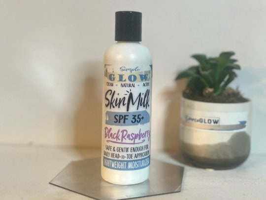 NatureGlow SkinMilk - Face & Body Lotion w/ SPF Option • Lightweight Head-to-Toe Moisturizer in Custom Scents