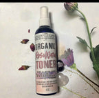 Organic RoseWater Toner -  Rose Hydrosol, Coconut Water, Rose Hip Oil • Hydrate, Tone, Refresh Spray