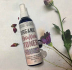 Organic RoseWater Toner -  Rose Hydrosol, Coconut Water, Rose Hip Oil • Hydrate, Tone, Refresh Spray