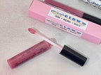PeachShimmer Plumping Lip Oil w/Vitamin C, HyA, CoQ10 - All-Natural Plumping Lip Gloss