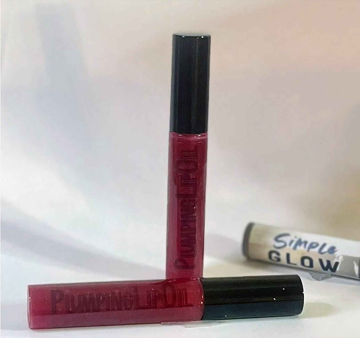 PLUM Plumping Lip Oil - Vitamin C, HyaluronicAcid, Peptides, CoQ10 | Natural Sheer Lip Plumping Gloss