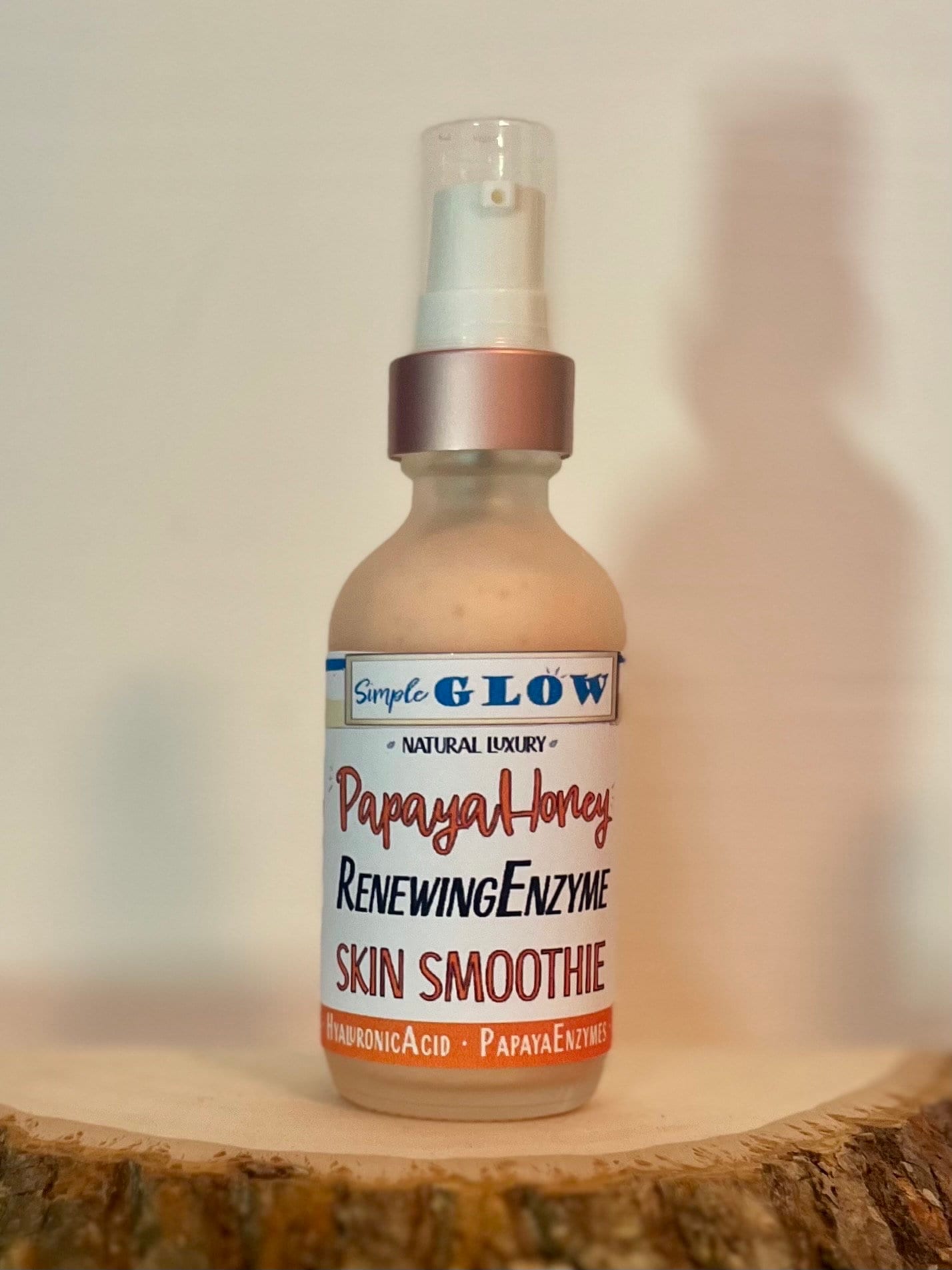 Simple Glow papaya honey natural serum