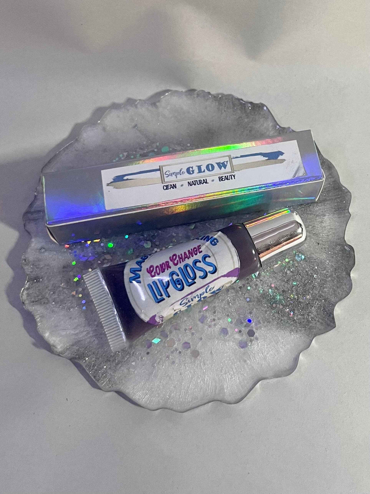 Mood Ring Color-Changing Lip Gloss- NonSticky High-Shine Lip Tint • All-Natural Lip Moisturizer & Color