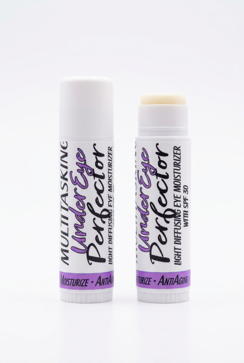 Multi-Tasking Under Eye Perfecter - Airbrush Finish Eye Moisturizer | Tinted Blur for Dark Circles, Wrinkles