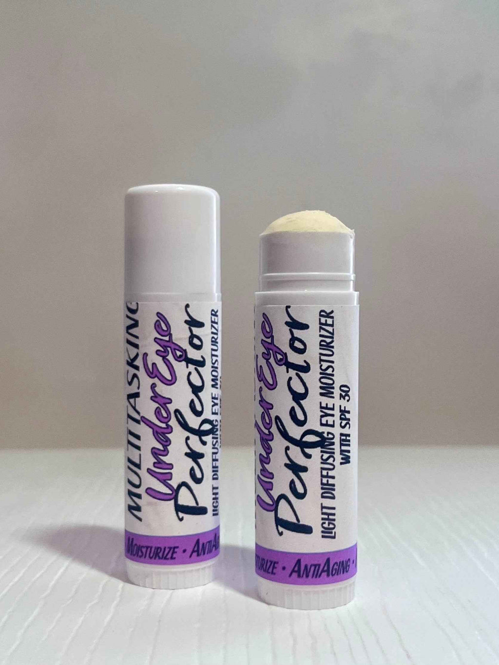 Multi-Tasking Under Eye Perfecter - Airbrush Finish Eye Moisturizer | Tinted Blur for Dark Circles, Wrinkles