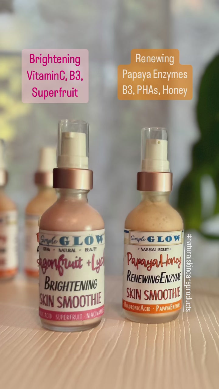 Papaya-Honey Skin Smoothie serum video