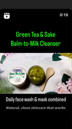 Natural Green Tea Cleansing Balm