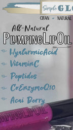 HoneyGlow Plumping Lip Oil video