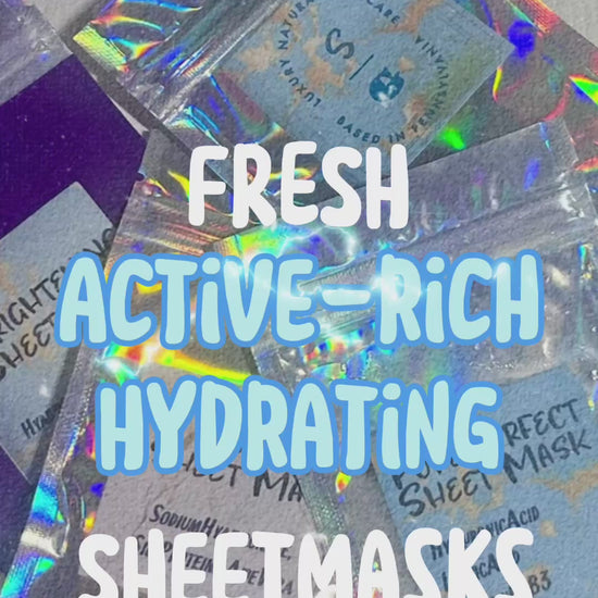 Simple Glow natural sheet mask movie