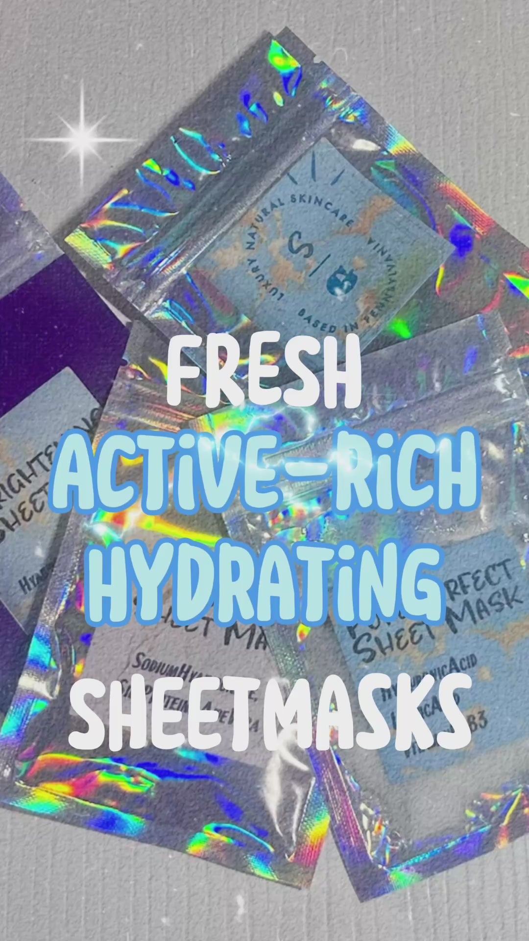 Simple Glow natural sheet mask movie