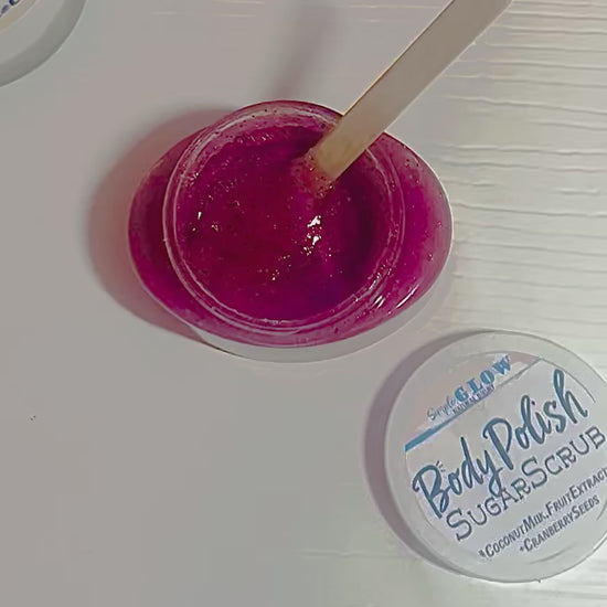 Simple Glow sugar scrub 