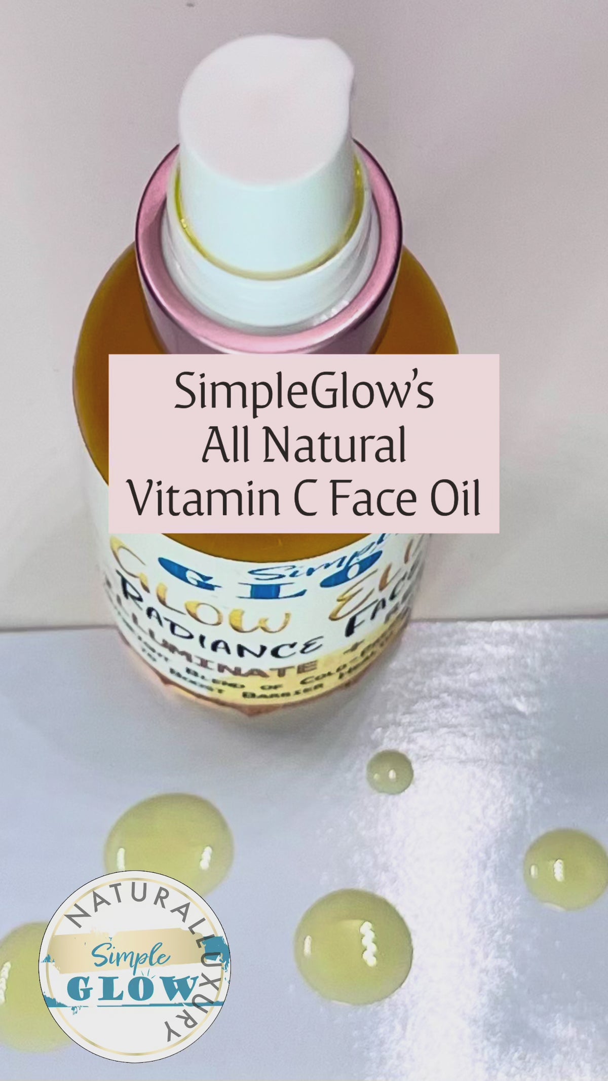 Glow Elixir Radiance Face Oil video
