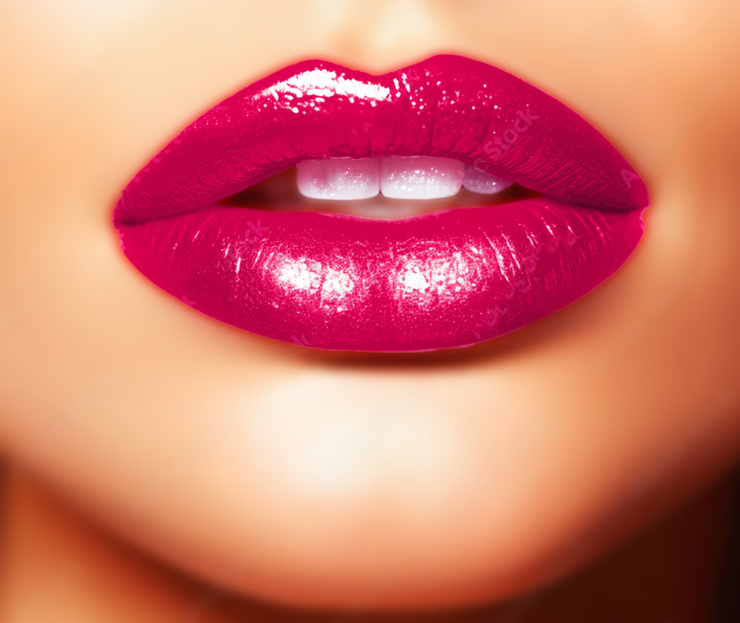 Razzle Lip Gloss worn