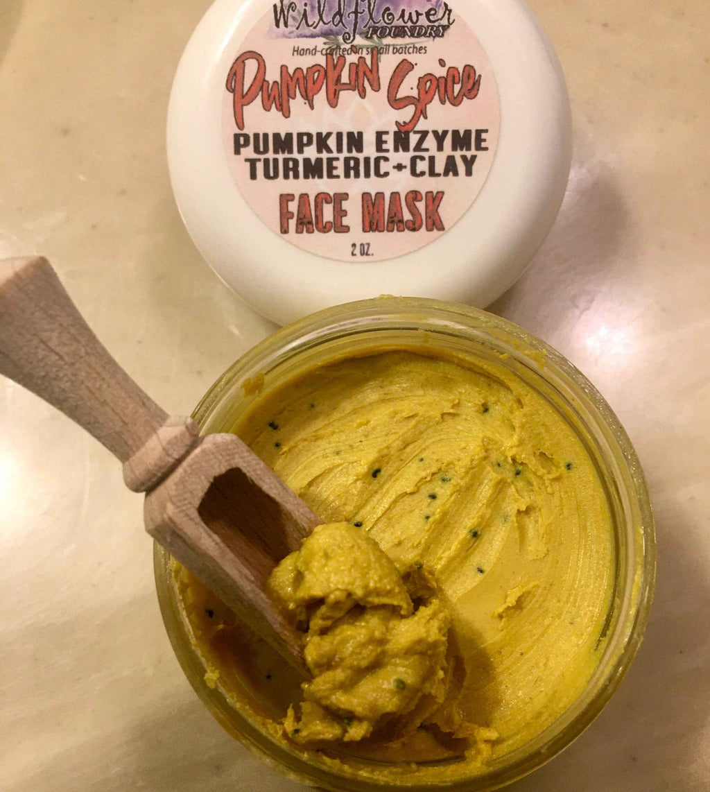 Pumpkin-Turmeric Cleansing Balm | Natural, clean skincare cleanser & mask